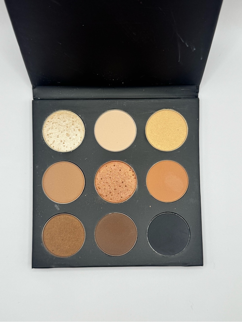 StudioMakeup On-The-Go Eyeshadow Palette — Warm Brown & Gold